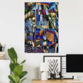 Bidimensionaal universum II Poster (Thuiskantoor)