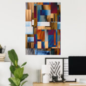 Bidimensionaal universum. poster (Thuiskantoor)