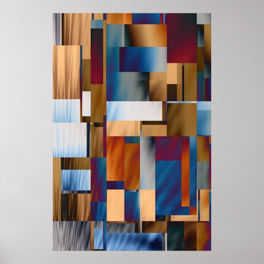 Bidimensionaal universum. poster (Voorkant)