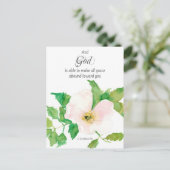 Bidkaart 2 Korintiërs Schrift Bijbel Primula Briefkaart (Staand voorkant)