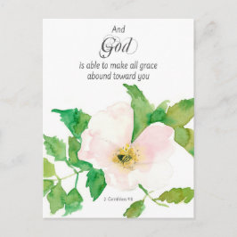 Bidkaart 2 Korintiërs Schrift Bijbel Primula Briefkaart