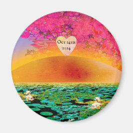 BIDMANTEL BIJ ZONSONDERGANG MAGNEET