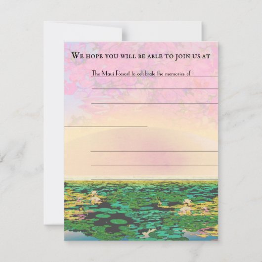 BIDMANTEL BIJ ZONSONDERGANG RSVP KAARTJE (Achterkant)