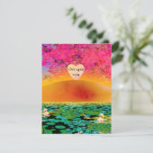 BIDMANTEL BIJ ZONSONDERGANG RSVP KAARTJE (Staand voorkant)