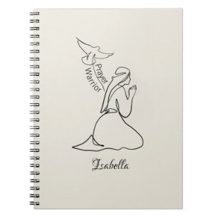 Bidsoldaat ontwerp & naam aanpassen notitieboek