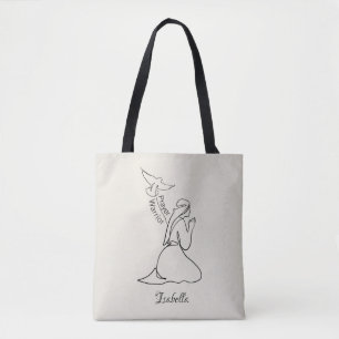 Bidsoldaat ontwerp & naam aanpassen tote bag