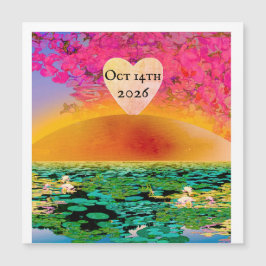 BIDSPRINKHAAN BIJ ZONSONDERGANG