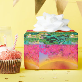 BIDSPRINKHAAN BIJ ZONSONDERGANG CADEAUPAPIER