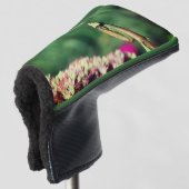 Bidsprinkhaan van dichtbij Gepersonaliseerd   Golfheadcover (3/4 voorkant)