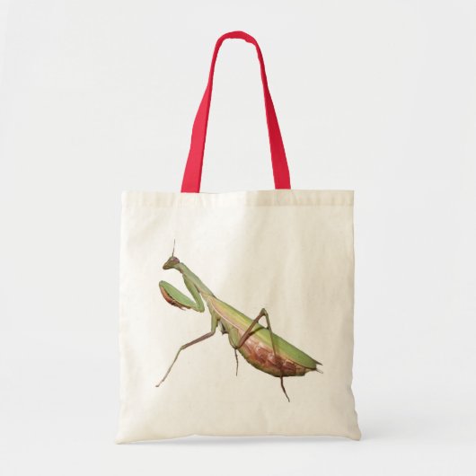 bidsprinkhanenzak tote bag (Voorkant)