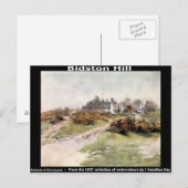 Bidston Hill, bij Birkenhead, Wirral. Briefkaart (Voorkant / Achterkant)