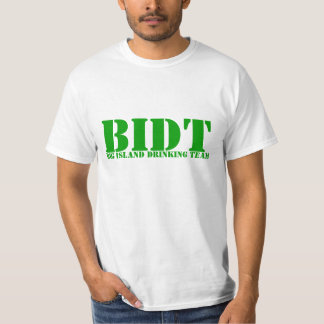 BIDT, Big Island Drink Team T-shirt