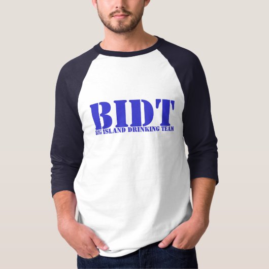 BIDT, BIG ISLAND DRINK TEAM T-SHIRT (Voorkant)