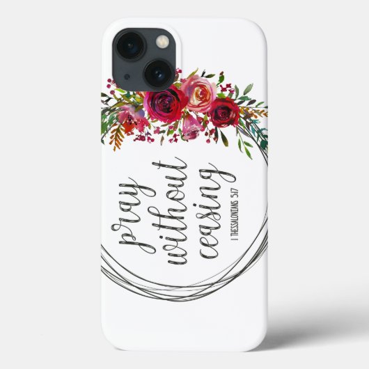Bidt zonder ophouden Case-Mate iPhone case (Achterkant)