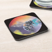 Bie coaster set bier onderzetter (Linkerzijde)