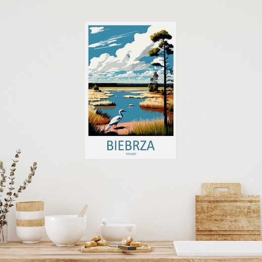 Biebrza 1 poster (Keuken)