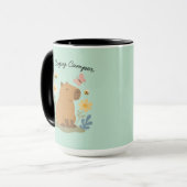 Bied een Capy Camper Capybara Mok (Voorkant links)