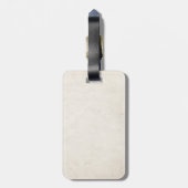 Bied je eigen Bagagelabel voor varkensposters (Achterkant verticaal)