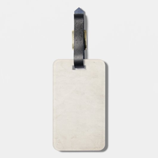 Bied je eigen Bagagelabel voor varkensposters (Achterkant verticaal)