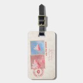 Bied je eigen Bagagelabel voor varkensposters (Voorkant verticaal)