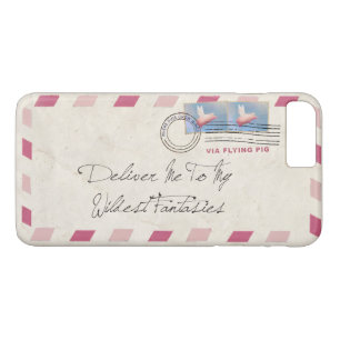 Bied jezelf via vliegende varkens iPhone 8/7 plus hoesje