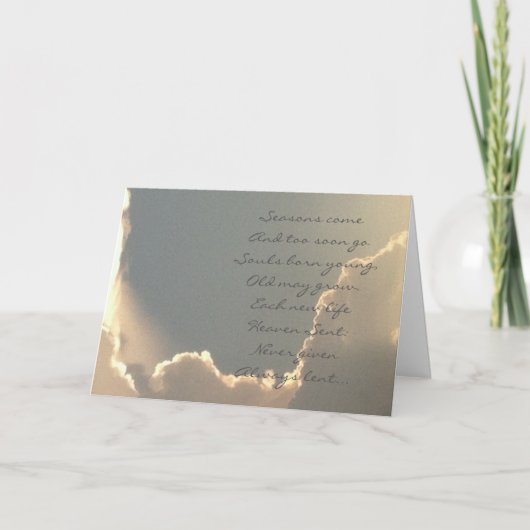 Bied uw medeleven aan. kaart (Voorkant)