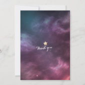 Bieden de datum waarop de Chic Star Sky-constellat Save The Date (Achterkant)