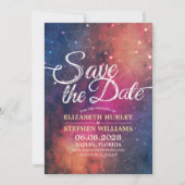 Bieden de datum waarop de Chic Star Sky-constellat Save The Date (Voorkant)