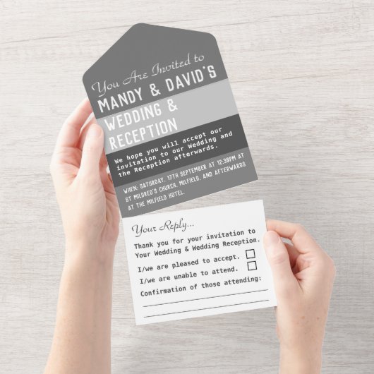 Bieden in één uitnodiging (Afscheurbaar)