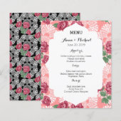 Bieden Menu Afkorting land Chic Roos & kant (Voorkant / Achterkant)
