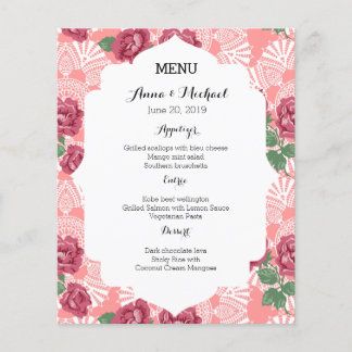 Bieden Menu Afkorting land Chic Roos & kant