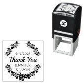 Bieden met zelfinkende tekst  zelfinktende stempel (In situ)