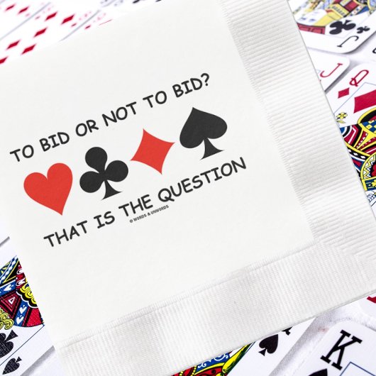 Bieden of niet bieden? Dat is de vragenbrug Servet