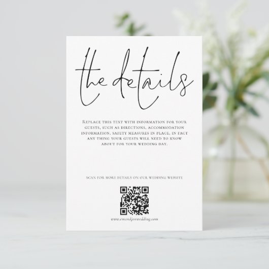 Bieden - QR-codehandleiding Kaart (Staand voorkant)