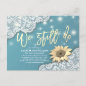 Bieden uitstel van de bruiloft. We doen nog steeds Aankondigingskaart (Voorkant)