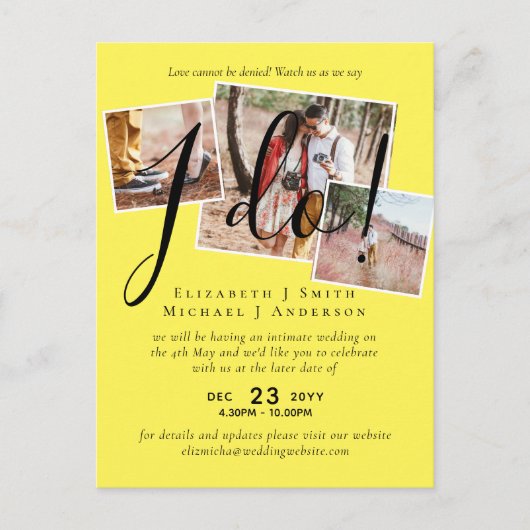 Bieden Uitstel Wijziging Datum ontvangst Briefkaart (Voorkant)