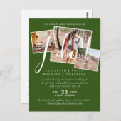 Bieden Uitstel Wijziging Datum ontvangst Briefkaart (Voorkant / Achterkant)