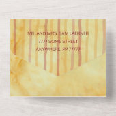 Bieden van alle N-1 nodigt Aziatische invloedslief All In One Uitnodiging (Achterkant)