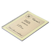 Bieden van bibliotheekauteur voor laptop notitieboek (Linkerzijde)