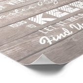 Bieden van een zitvlak voor de nacht vindt uw zitp poster (Hoek)