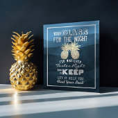 Bieden van een zitvlak voor de nacht vindt uw zitp poster