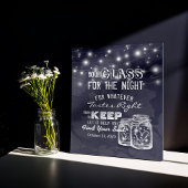 Bieden van een zitvlak voor de nacht vindt uw zitp poster