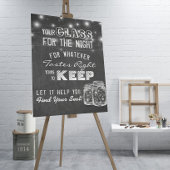 Bieden van een zitvlak voor de nacht vindt uw zitp poster