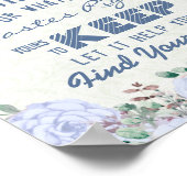 Bieden van een zitvlak voor de nacht vindt uw zitp poster (Hoek)