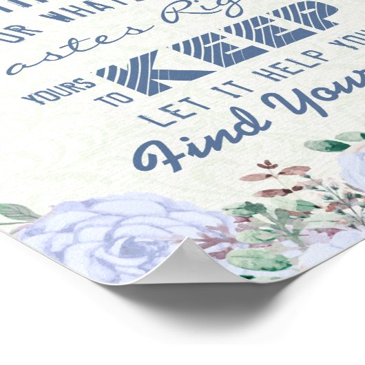 Bieden van een zitvlak voor de nacht vindt uw zitp poster (Hoek)