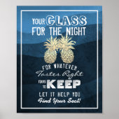 Bieden van een zitvlak voor de nacht vindt uw zitp poster (Voorkant)