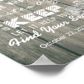 Bieden van een zitvlak voor de nacht vindt uw zitp poster (Hoek)