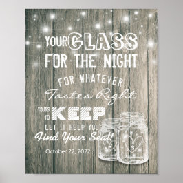 Bieden van een zitvlak voor de nacht vindt uw zitp poster