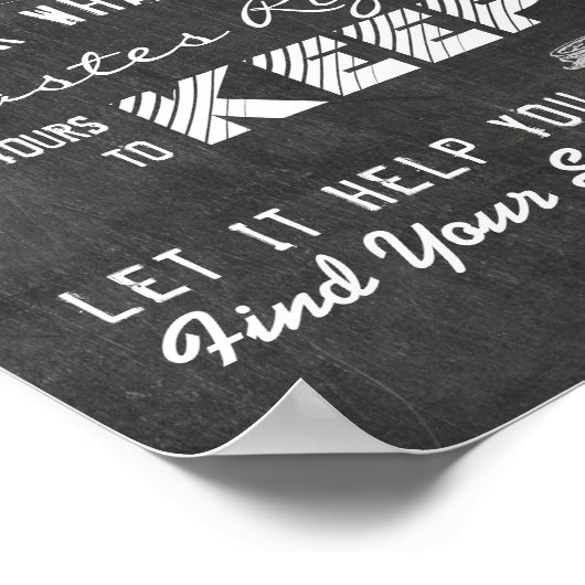 Bieden van een zitvlak voor de nacht vindt uw zitp poster (Hoek)