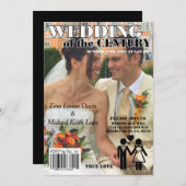 Bieden van het Hoesje van het Century Black White  Kaart (Voorkant / Achterkant)